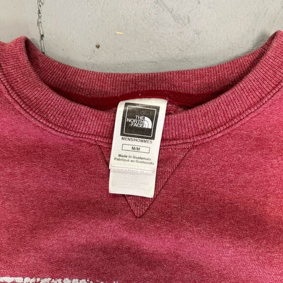 Vintage The‎ North Face Red Graphic Sweatshirt Men’s Medium - Picture 3 of 3